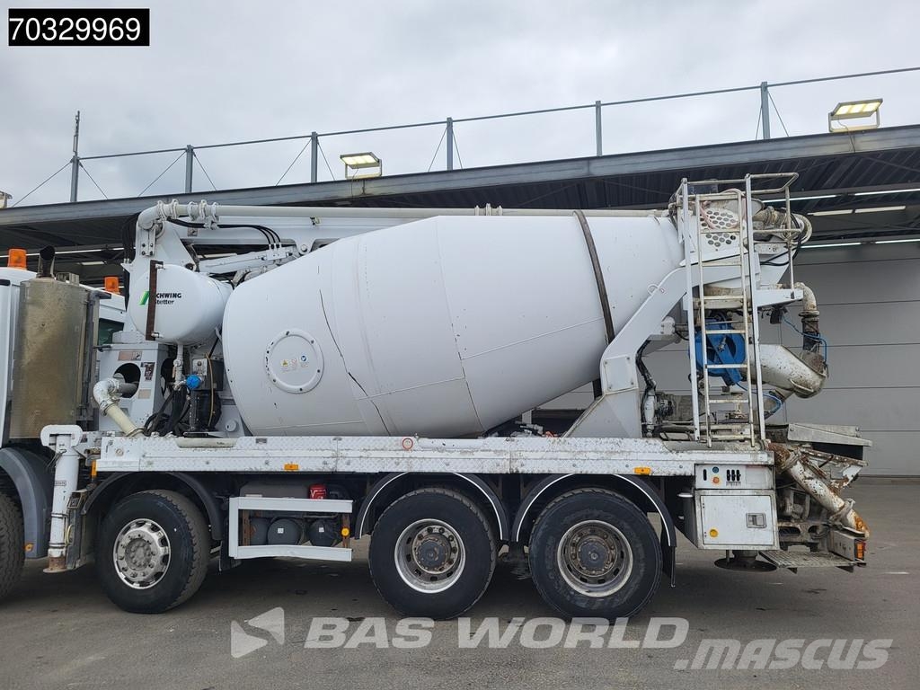 Mercedes-Benz Actros 3241 8X4 Schwing Stetter FBP 24-100 PUMI 7m Camiões bomba Betão