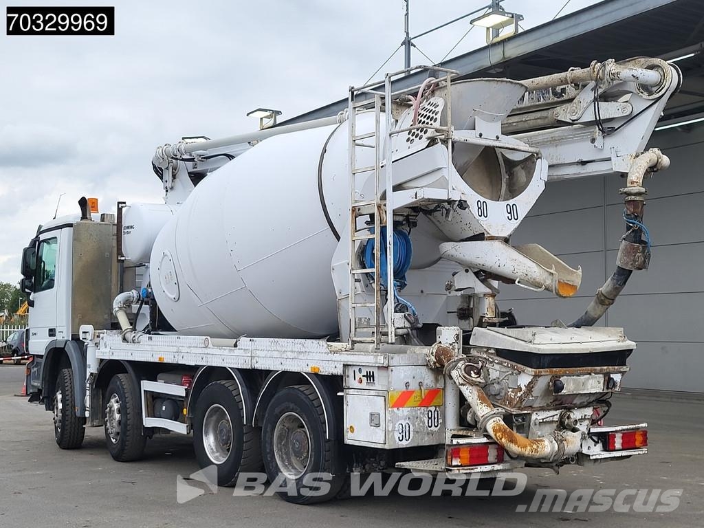 Mercedes-Benz Actros 3241 8X4 Schwing Stetter FBP 24-100 PUMI 7m 混凝土泵浦