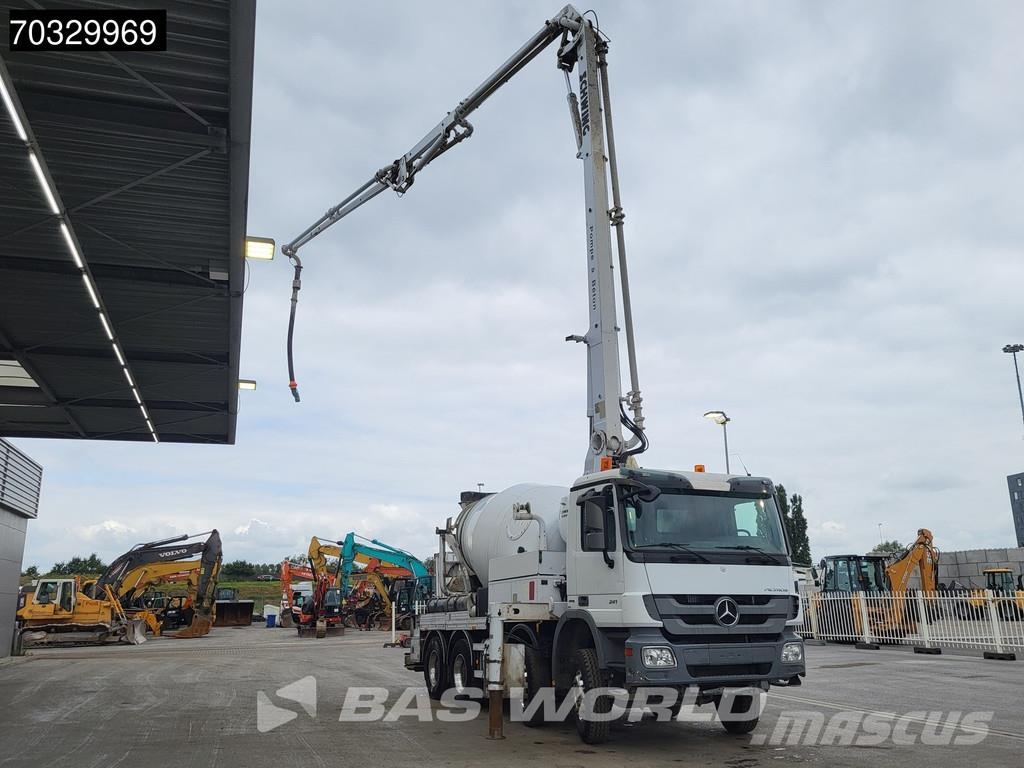 Mercedes-Benz Actros 3241 8X4 Schwing Stetter FBP 24-100 PUMI 7m Kamionske beton pumpe