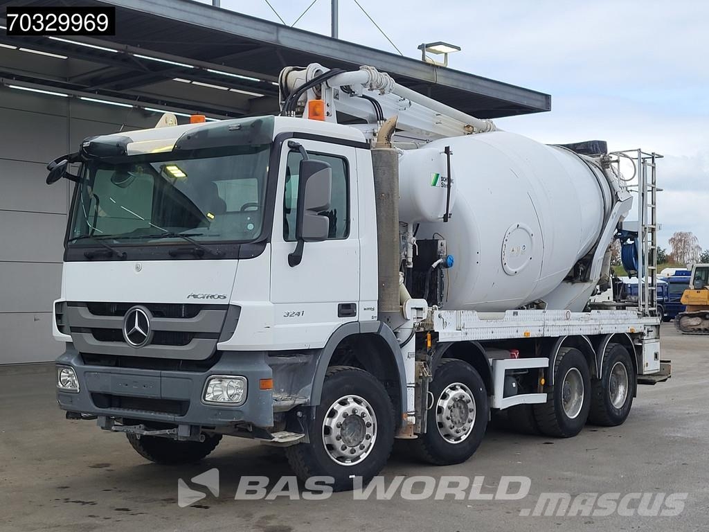 Mercedes-Benz Actros 3241 8X4 Schwing Stetter FBP 24-100 PUMI 7m Kamionske beton pumpe
