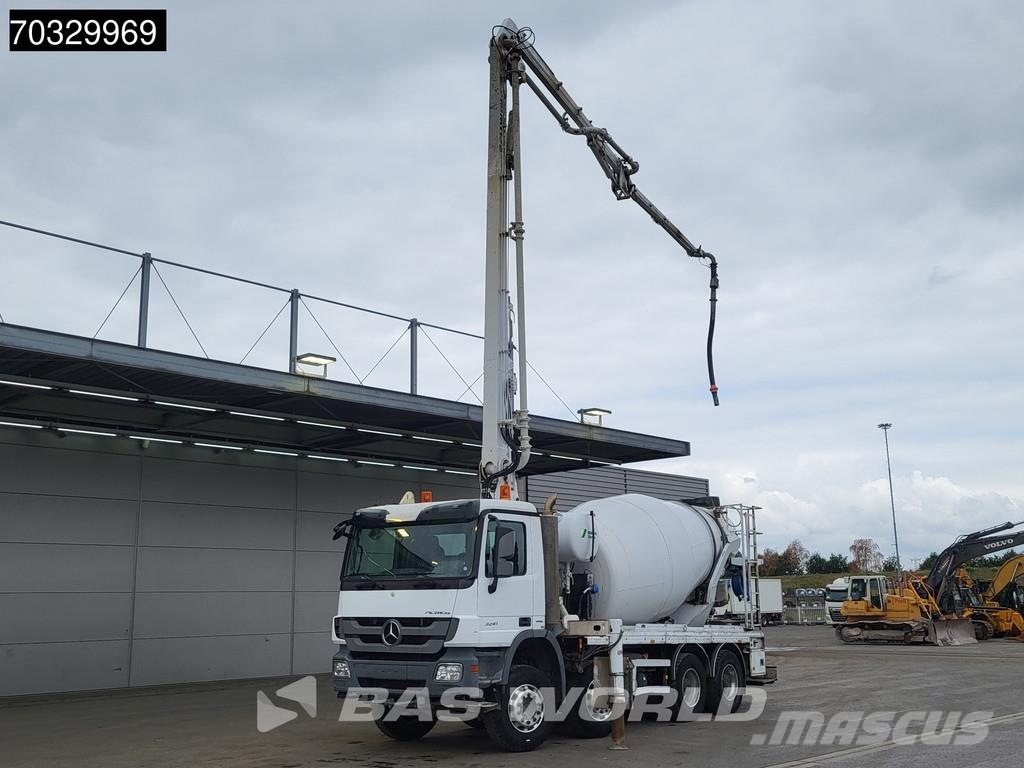 Mercedes-Benz Actros 3241 8X4 Schwing Stetter FBP 24-100 PUMI 7m 混凝土泵浦