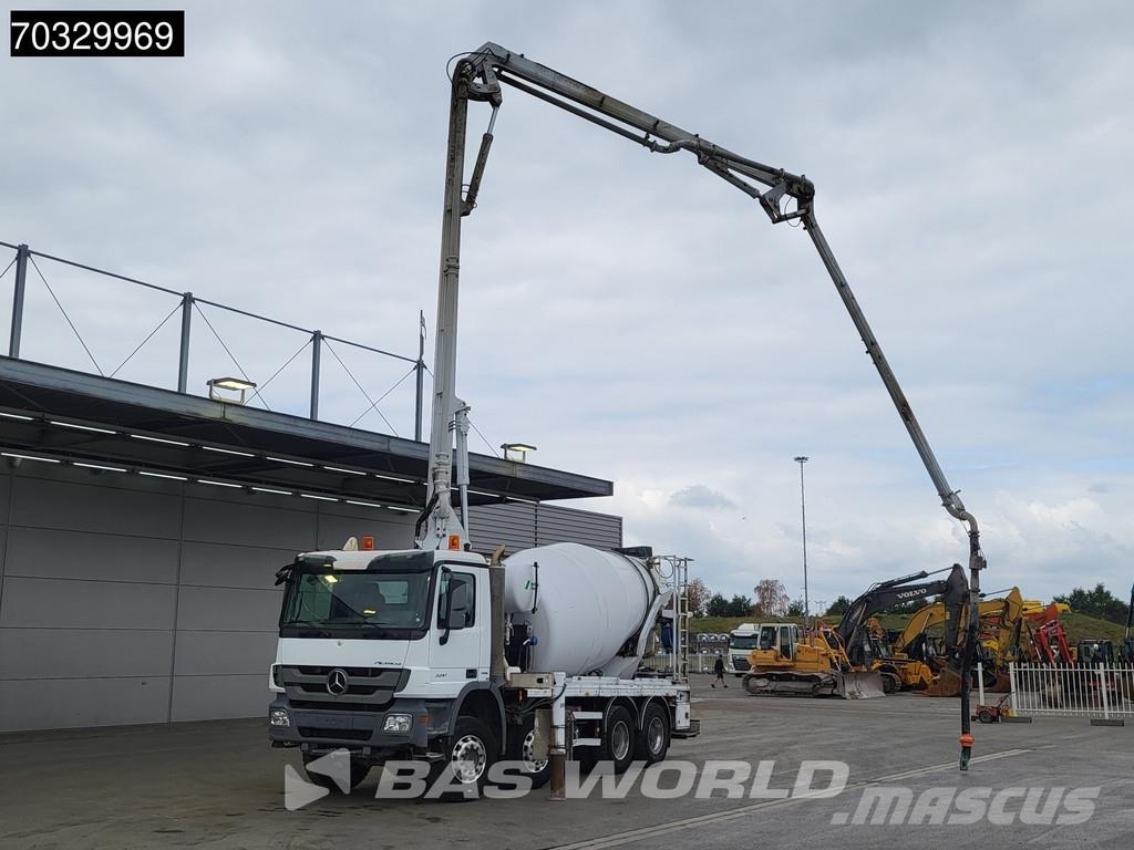 Mercedes-Benz Actros 3241 8X4 Schwing Stetter FBP 24-100 PUMI 7m Kamionske beton pumpe