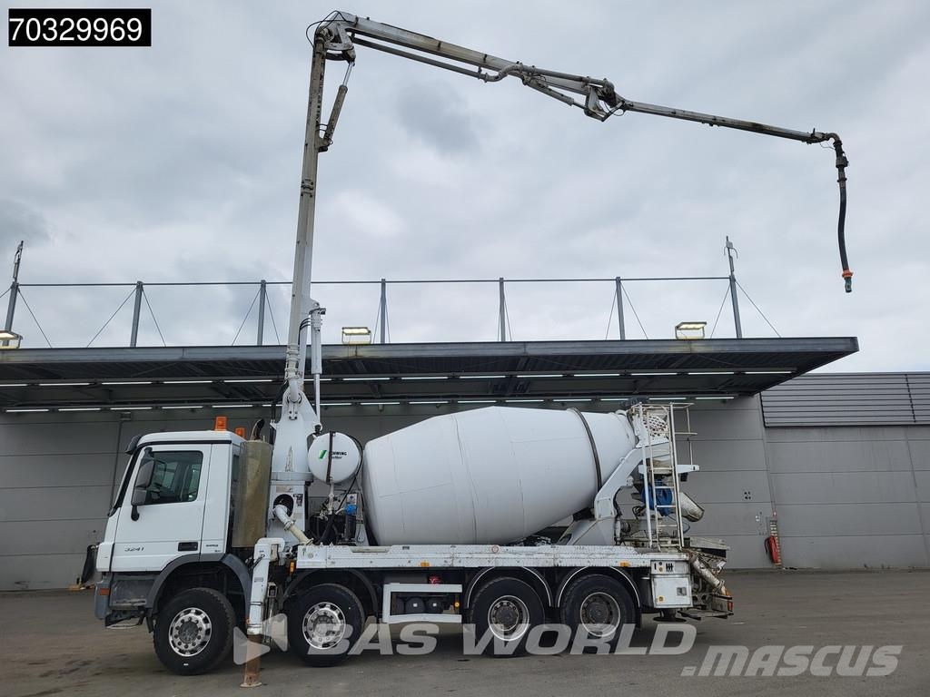 Mercedes-Benz Actros 3241 8X4 Schwing Stetter FBP 24-100 PUMI 7m Kamionske beton pumpe