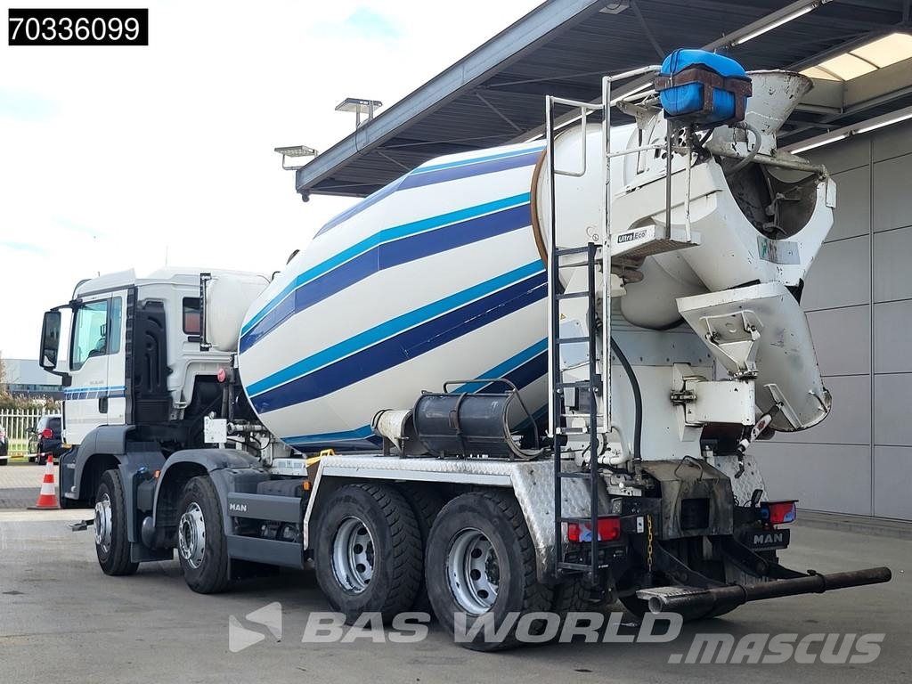 MAN TGS 32.420 8X4 Stetter 9m3 Full Steel Automatic Eu Camiones de concreto