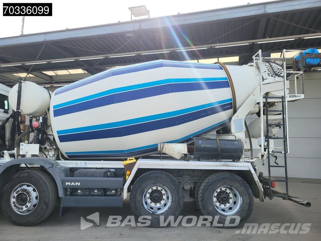 MAN TGS 32.420 8X4 Stetter 9m3 Full Steel Automatic Eu Betooniveokid