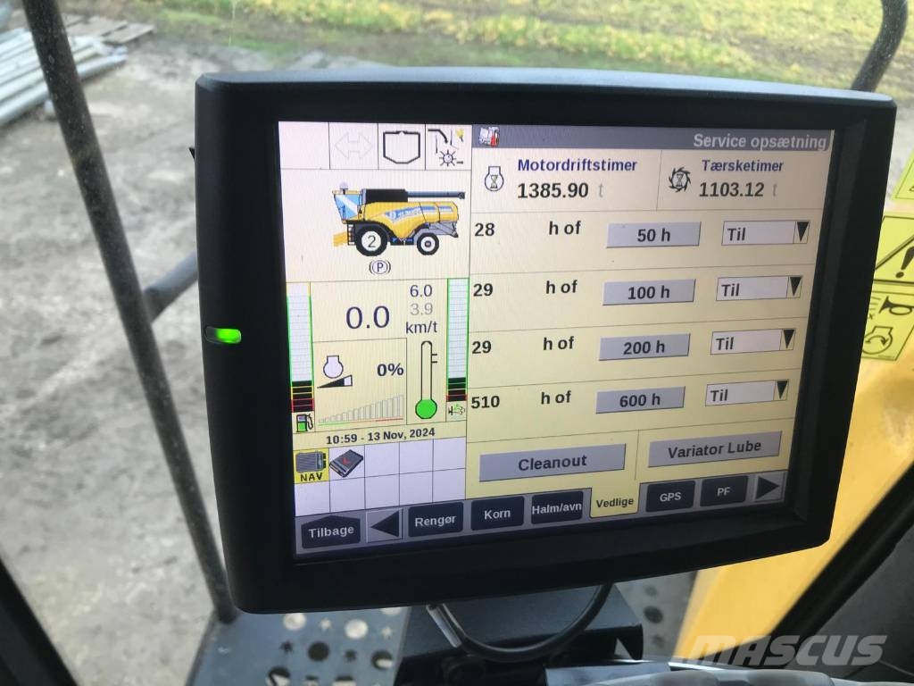 New Holland CX 8.90 SLH Teraviljakombainid