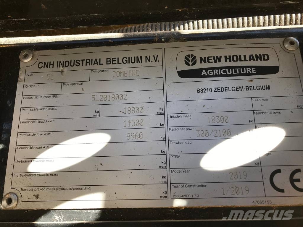 New Holland CX 8.90 SLH Teraviljakombainid