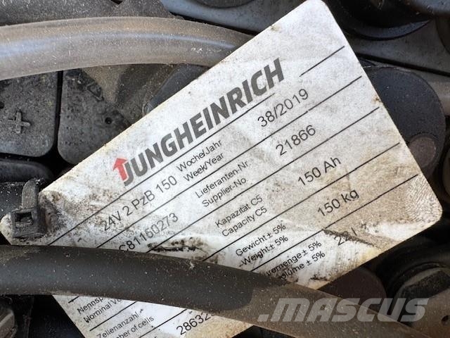 Jungheinrich EJE 116 Παλετοφόρα πεζού χειριστή με ιστό