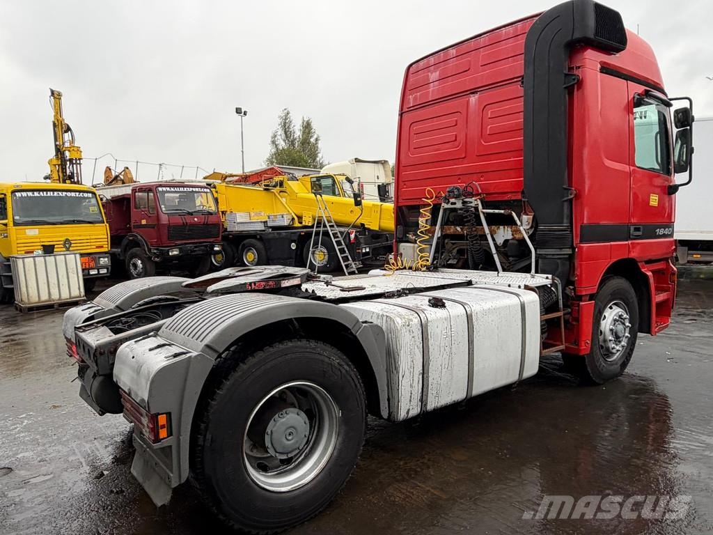 Mercedes-Benz Actros 1840 Tractor - V6 - EPS Gearbox 3 Pedal - B Trekkers