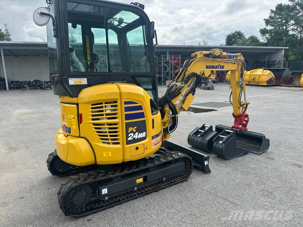 Komatsu PC 24 MR-5 Mini ekskavatörler, 7 tona dek
