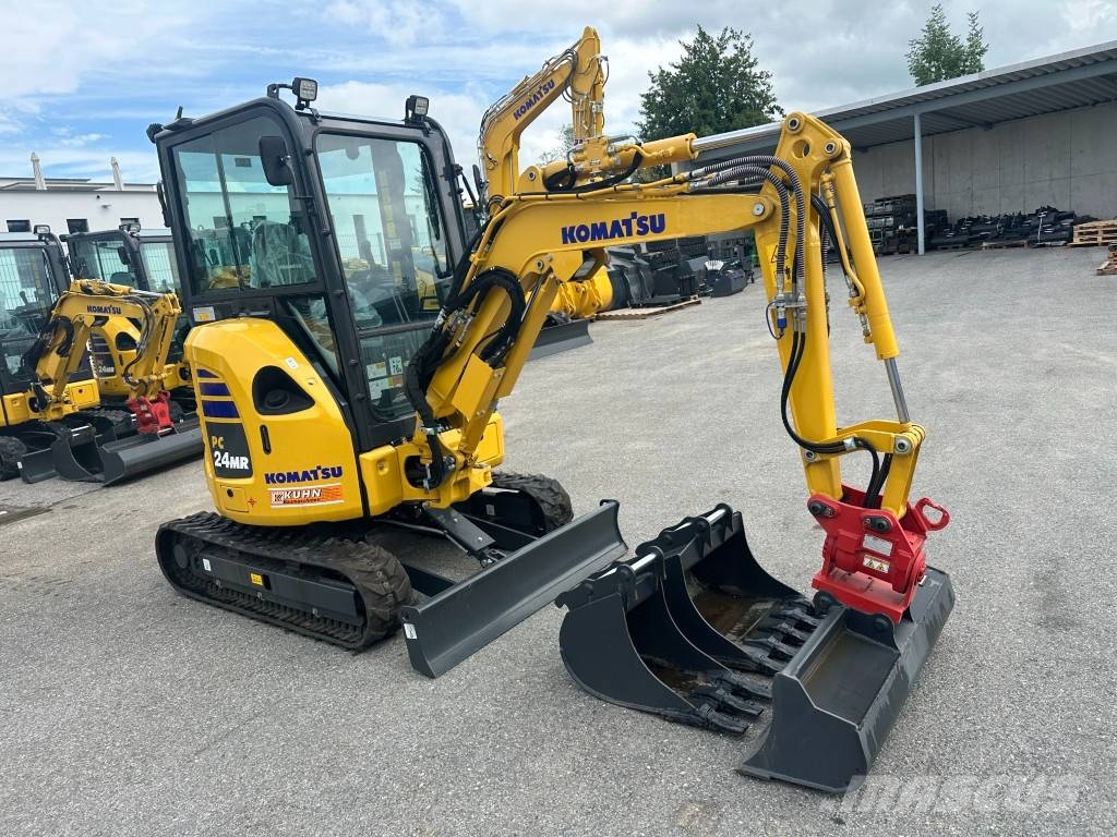 Komatsu PC 24 MR-5 Mini ekskavatörler, 7 tona dek