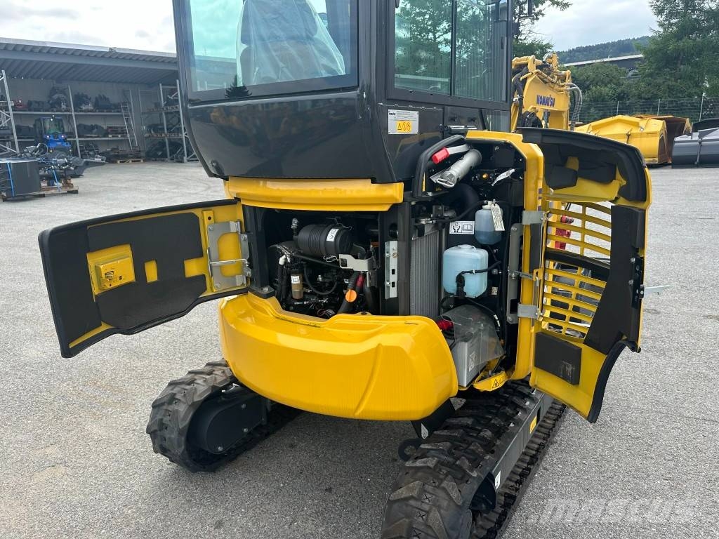Komatsu PC 24 MR-5 Mini ekskavatörler, 7 tona dek