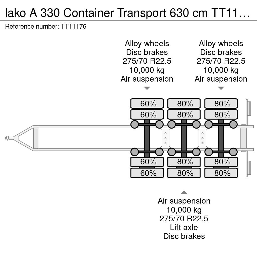Lako A 330 Container Transport 630 cm Containerchassis