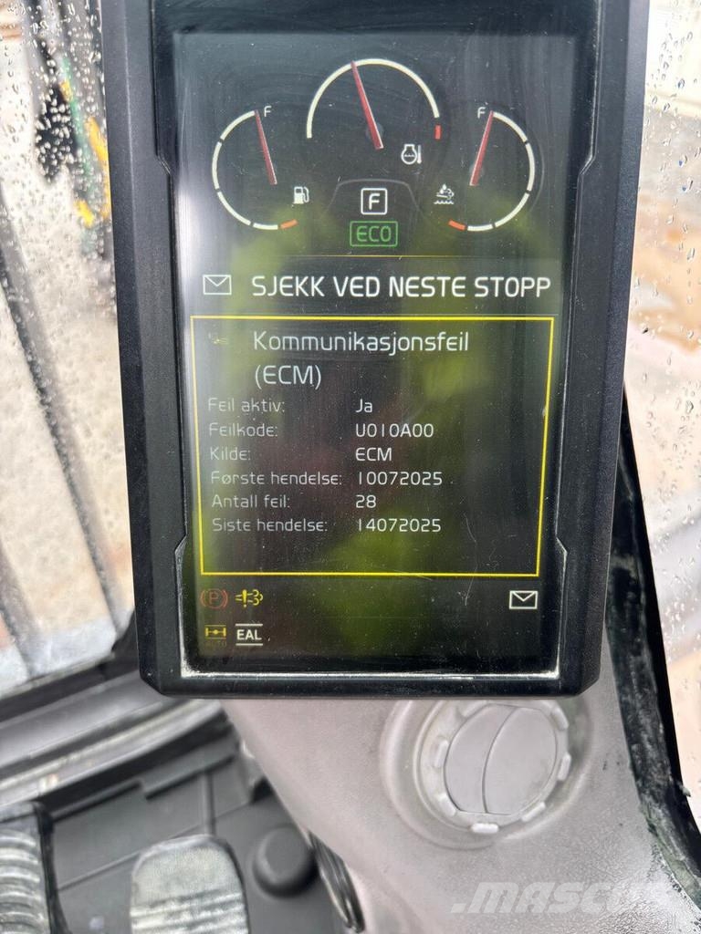 Volvo EW 220 E TUNNEL Gumikerekes kotrók