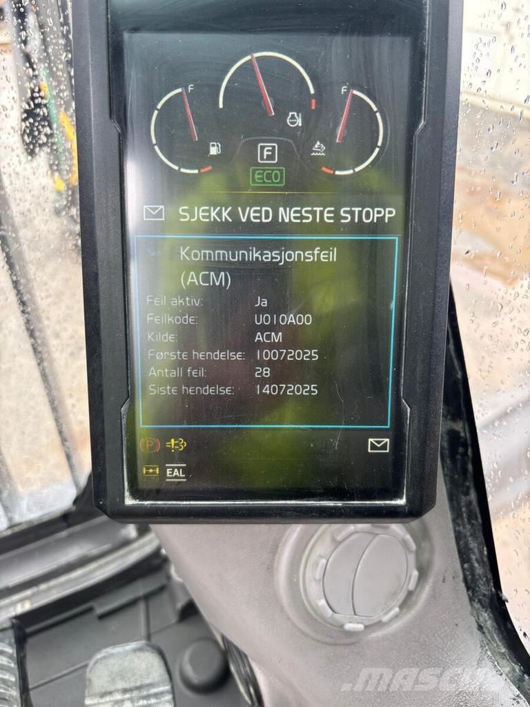 Volvo EW 220 E TUNNEL Gumikerekes kotrók