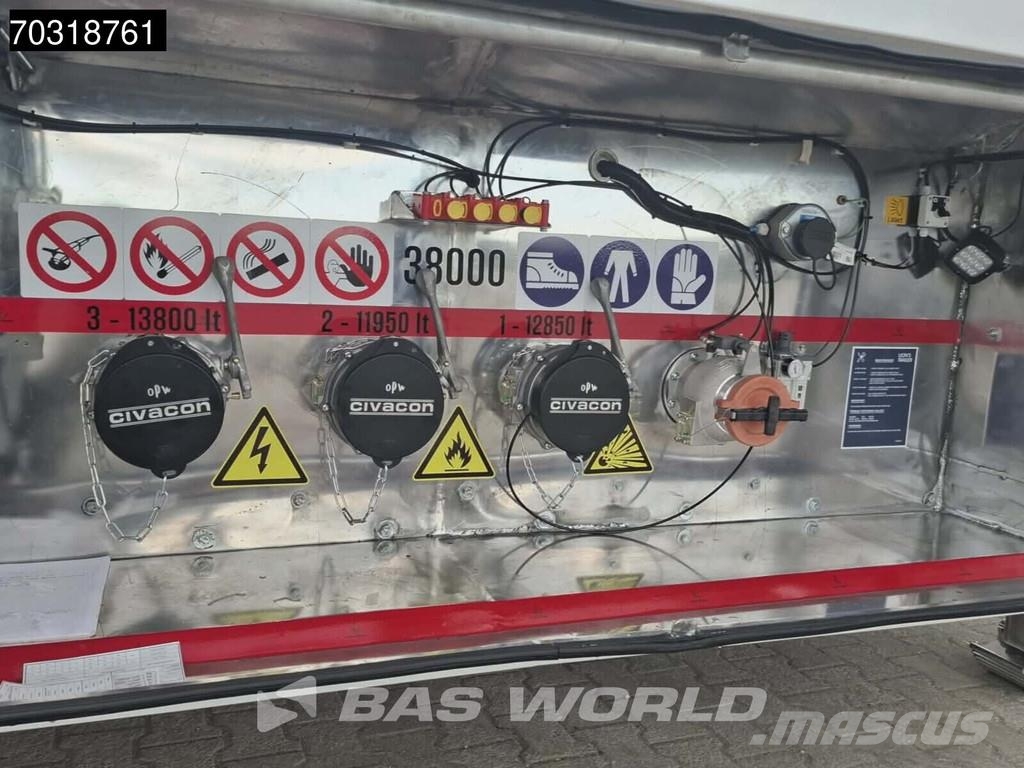  Lion Trailer LT 3 axles NEW Fuel 38000L BPW セミトレーラータンカー