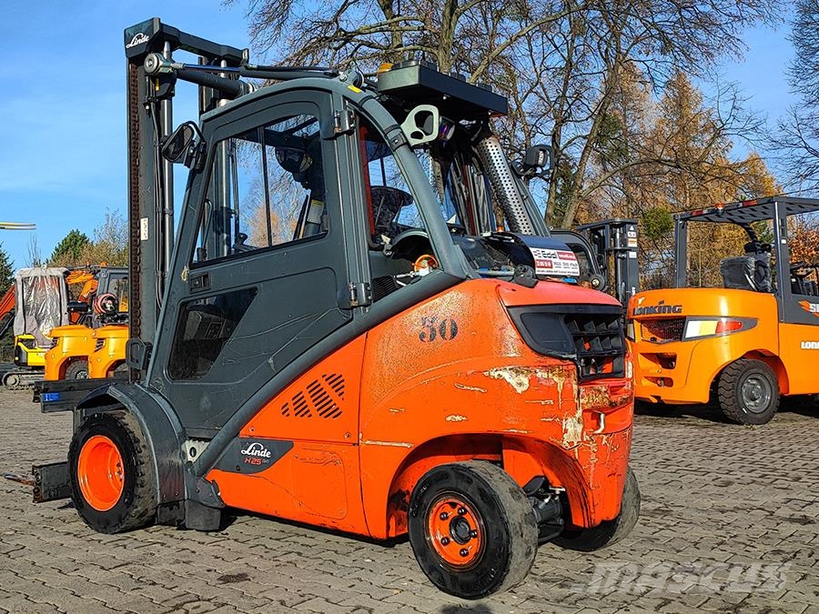 Linde H25T-02/600 Περονοφόρα ανυψωτικά κλαρκ με φυσικό αέριο LPG
