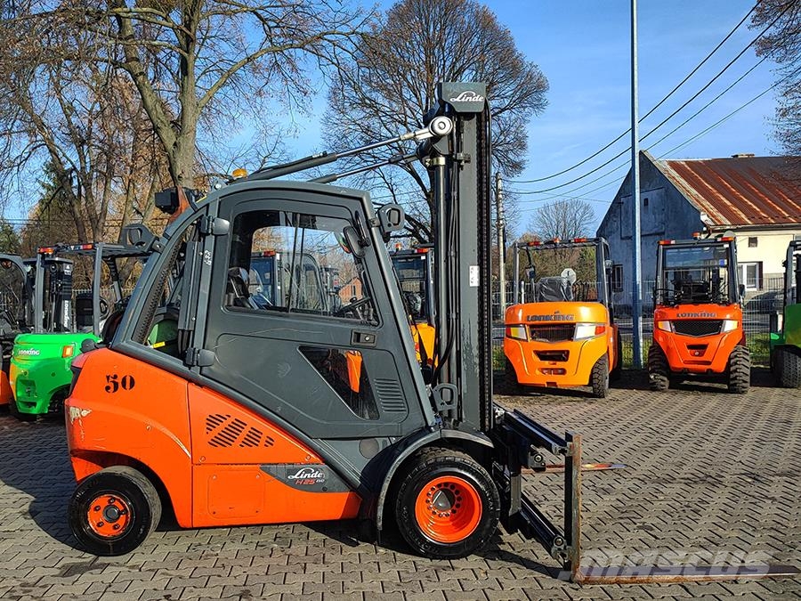 Linde H25T-02/600 Περονοφόρα ανυψωτικά κλαρκ με φυσικό αέριο LPG