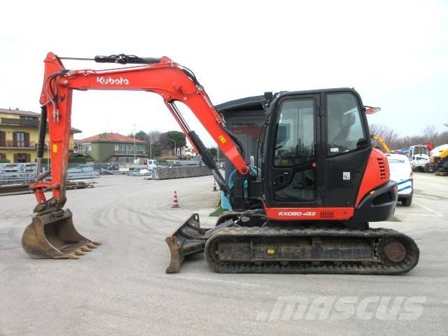 Kubota KX 080-4a2 Midigravere 7 - 12t