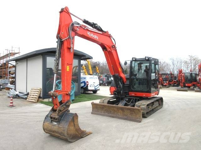 Kubota KX 080-4a2 Midigravere 7 - 12t