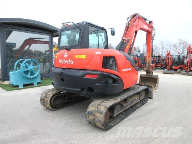 Kubota KX 080-4a2 Midigravere 7 - 12t