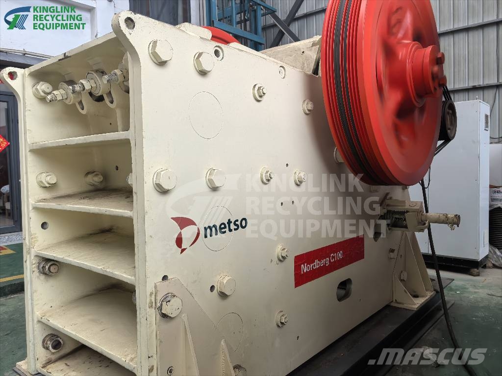 Metso Nordberg C100 Renewed Jaw Crusher Σπαστήρες