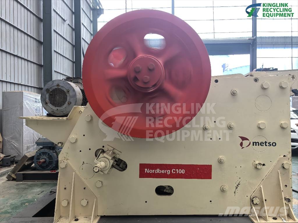 Metso Nordberg C100 Renewed Jaw Crusher Σπαστήρες