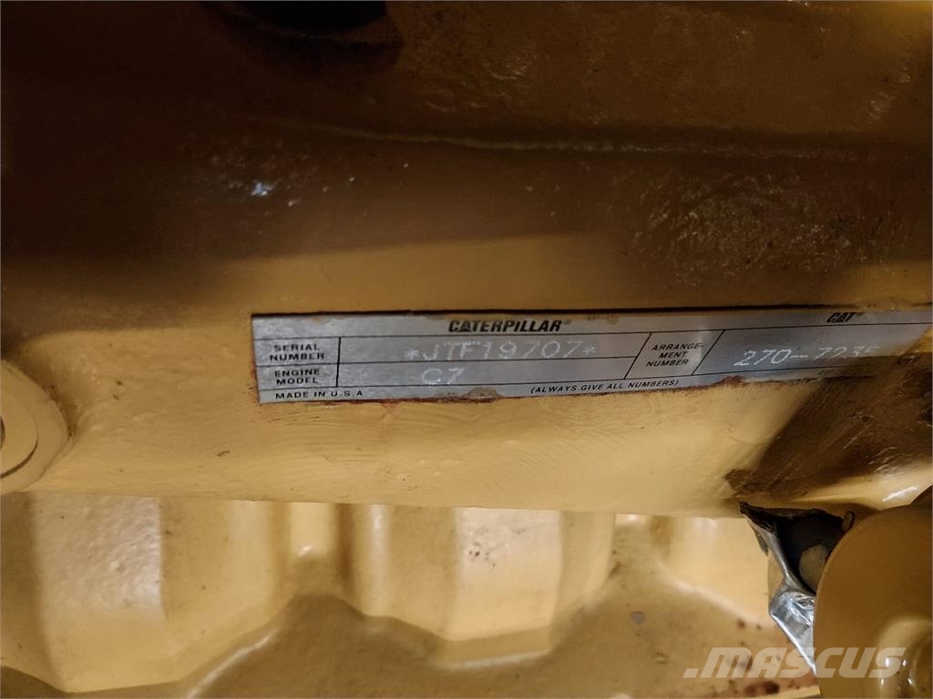 CAT C7 7.2 l. käyttämätön dieselmoottori Moottorit