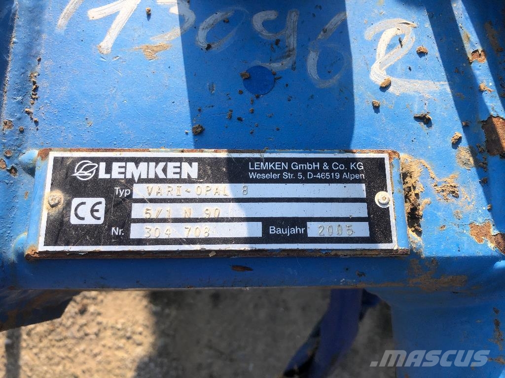 Lemken vari-opal 8 Conventionele ploegen