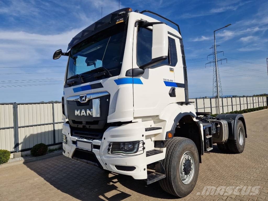 MAN TGS 18.480 4x4 reducer + kipper hydraulic Cavalos mecânicos