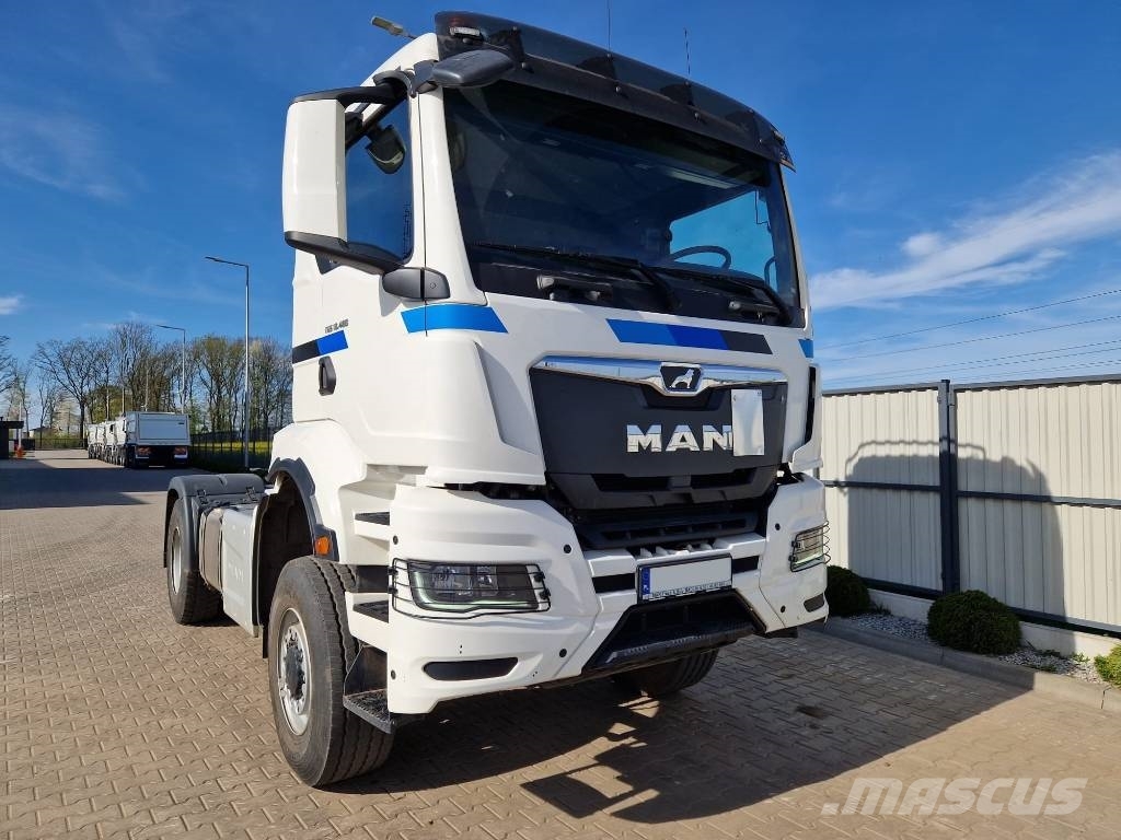 MAN TGS 18.480 4x4 reducer + kipper hydraulic Cavalos mecânicos
