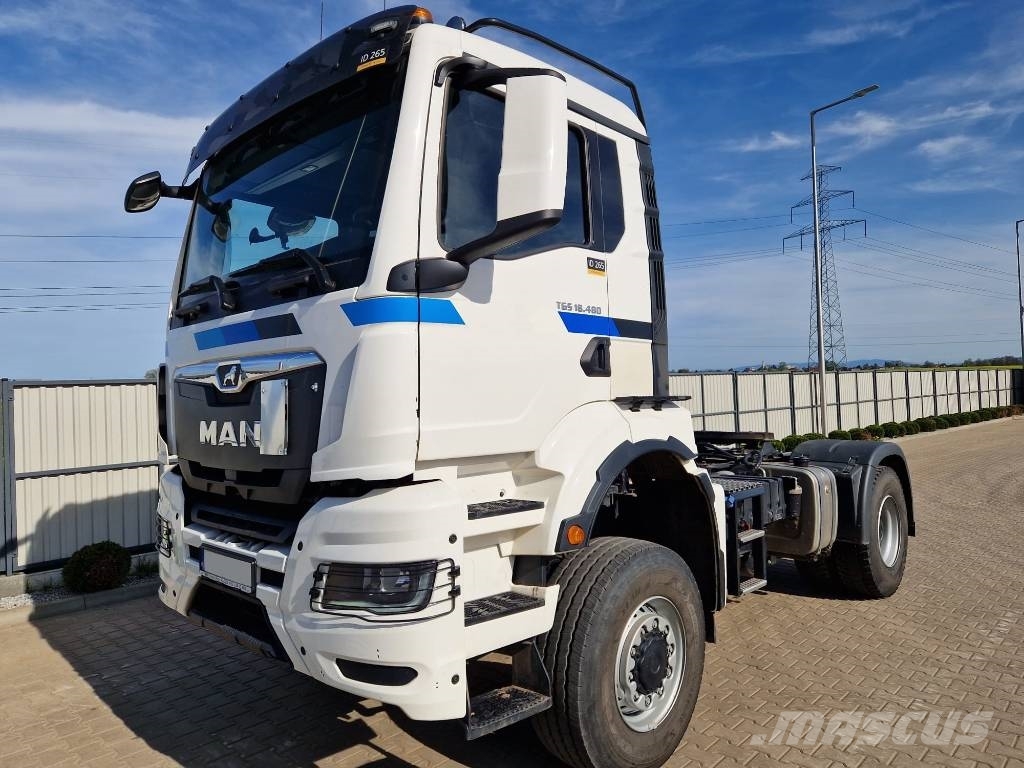 MAN TGS 18.480 4x4 reducer + kipper hydraulic Cavalos mecânicos