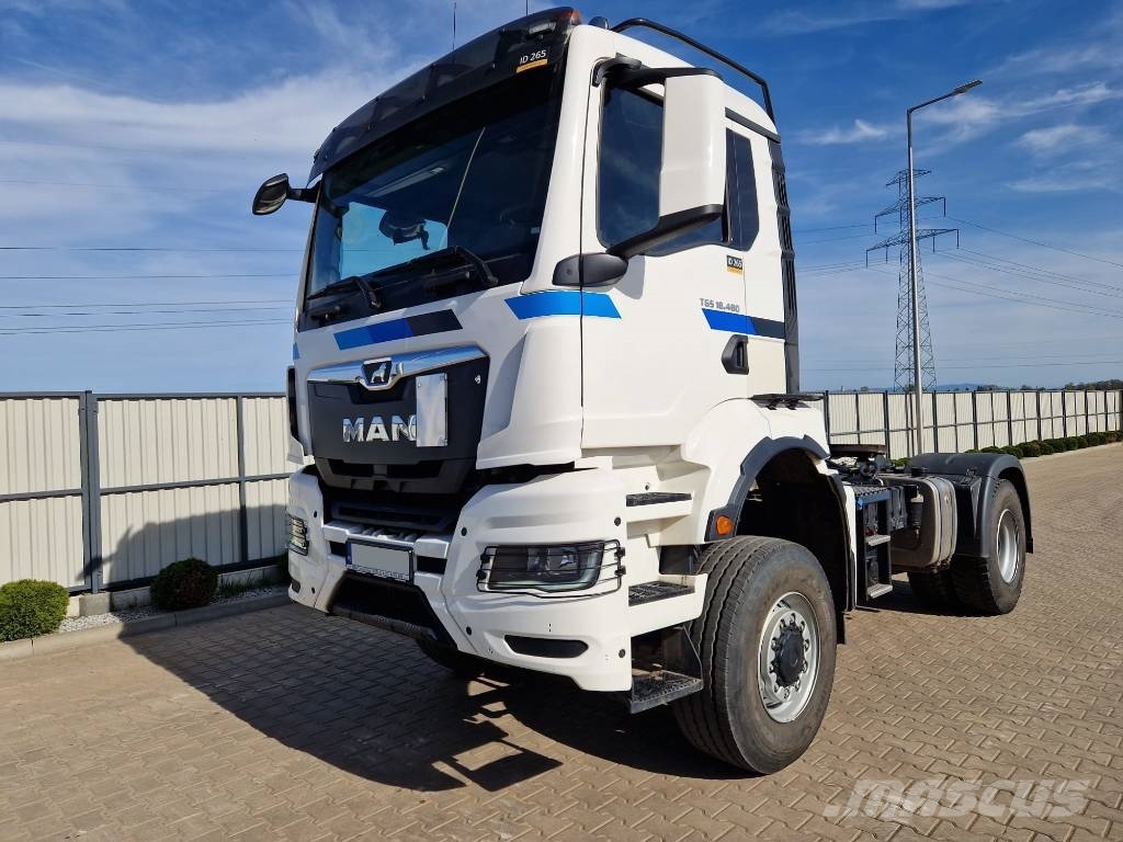 MAN TGS 18.480 4x4 reducer + kipper hydraulic Cavalos mecânicos