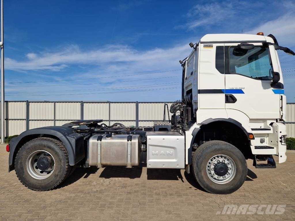 MAN TGS 18.480 4x4 reducer + kipper hydraulic Cavalos mecânicos