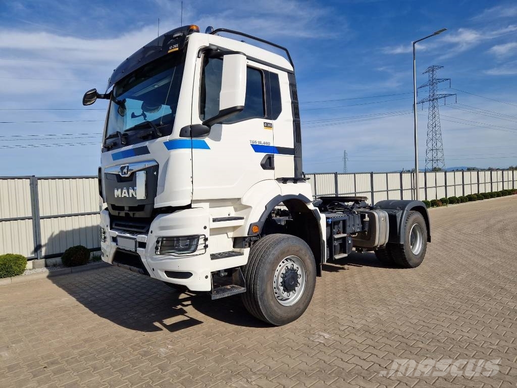 MAN TGS 18.480 4x4 reducer + kipper hydraulic Cavalos mecânicos