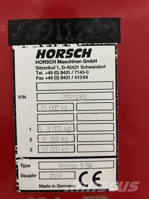 Horsch Pronto Külvik-äkked