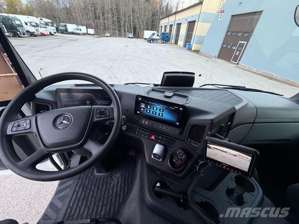 Mercedes-Benz ACTROS 2535 6X2*4 EURO6 + BDF 20FT Konténer keretes / Konténeres teherautók