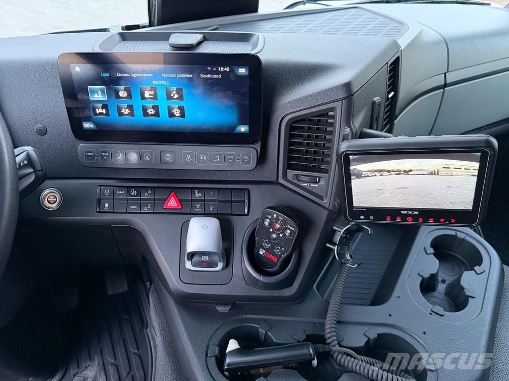 Mercedes-Benz ACTROS 2535 6X2*4 EURO6 + BDF 20FT Konténer keretes / Konténeres teherautók