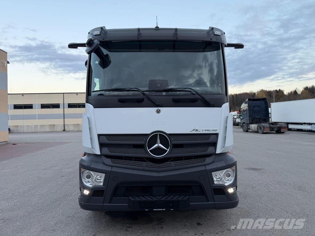 Mercedes-Benz ACTROS 2535 6X2*4 EURO6 + BDF 20FT Konténer keretes / Konténeres teherautók