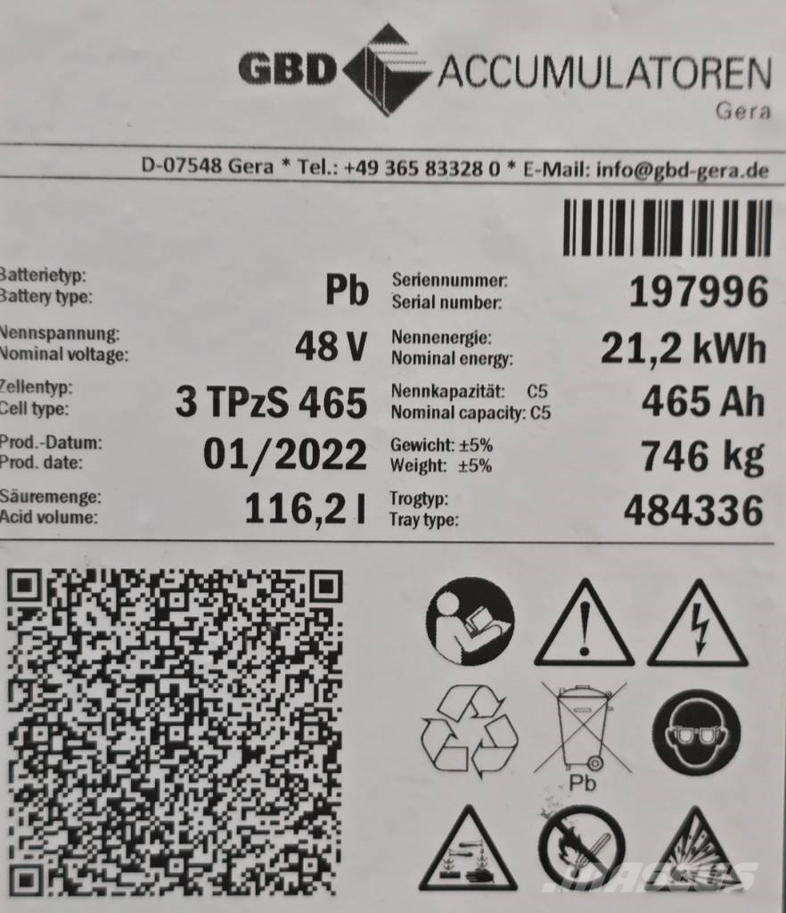 UniCarriers ULS 120 DTFVXC 570 Viljuškari sa pomičnim stupom