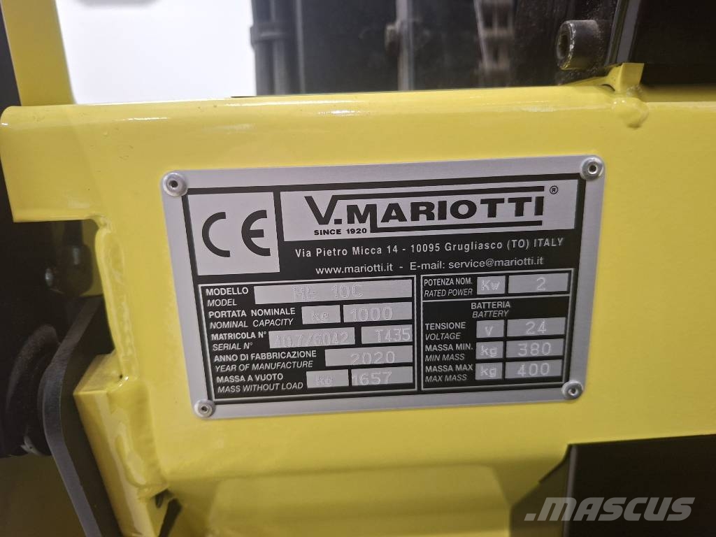 Mariotti ME10C Sähkötrukki Elektriskie autoiekrāvēji