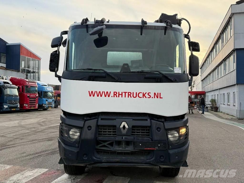 Renault C480 8X4 BELT + MIXER 9M3 + REMOTE CONTROL HUB RED Camiones de concreto