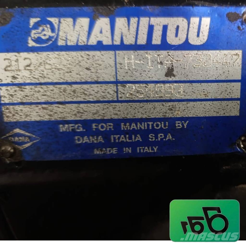 Manitou 1340 Rear axle 212/622 DANA Spicer 254993 Axles