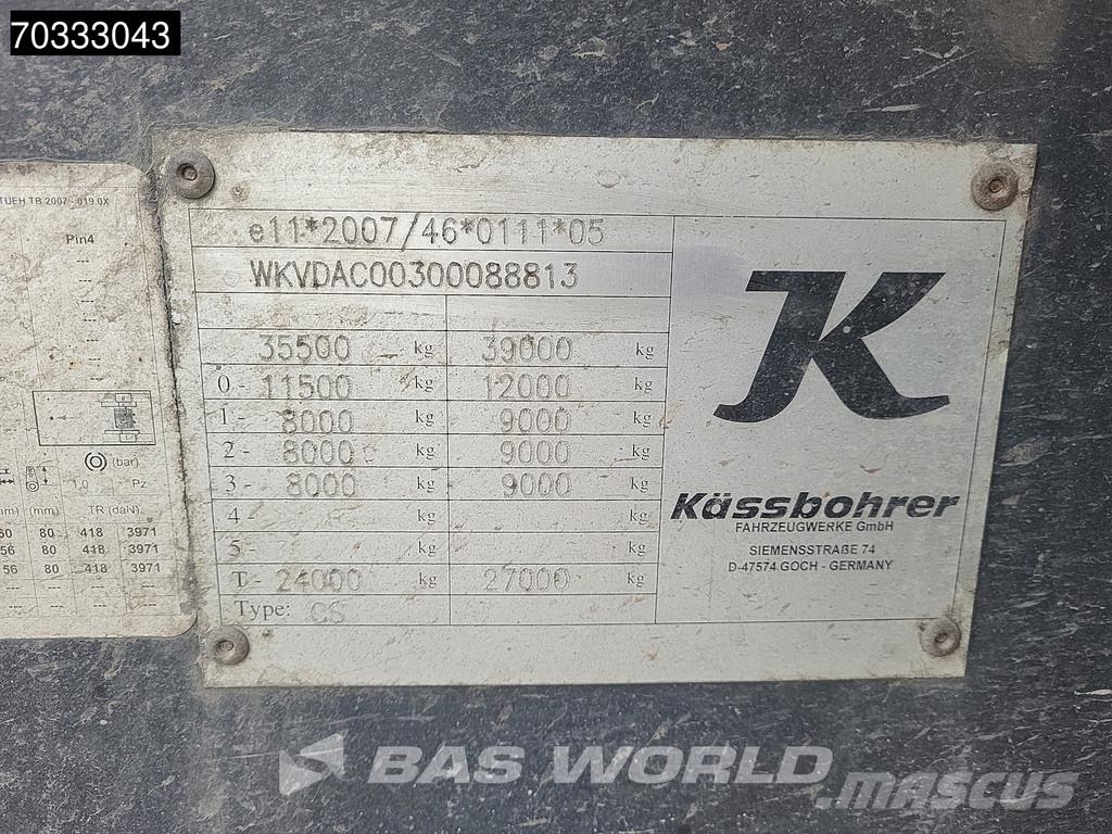 Kässbohrer CS Lift Axle 40ft Containerchassis