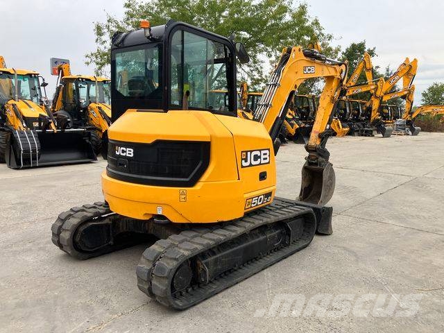 JCB 50 Z-2 حفارات صغيرة أقل من 7 طن (حفارات صغيرة)