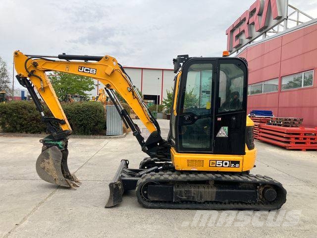 JCB 50 Z-2 حفارات صغيرة أقل من 7 طن (حفارات صغيرة)