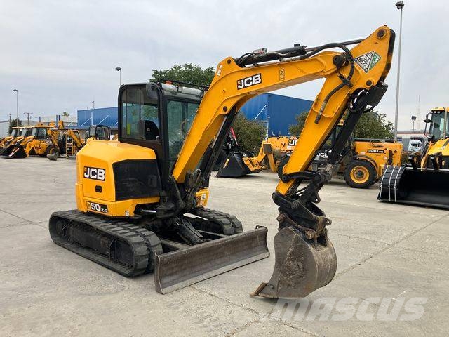 JCB 50 Z-2 حفارات صغيرة أقل من 7 طن (حفارات صغيرة)