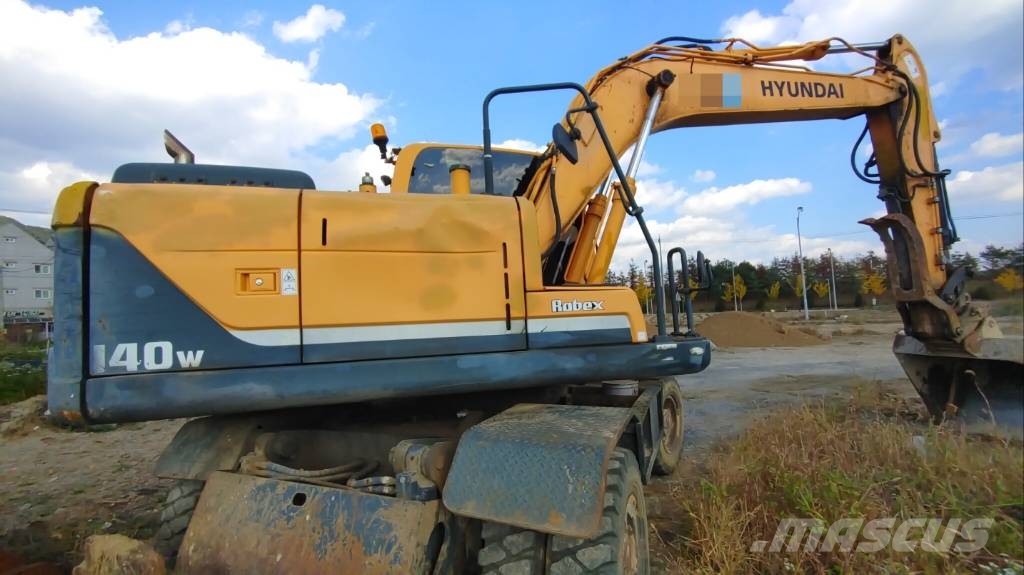 Hyundai Robex 140 W Wheeled excavators
