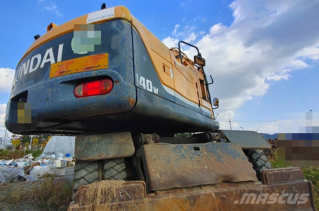 Hyundai Robex 140 W Wheeled excavators