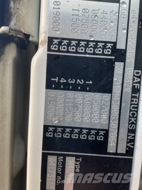 DAF XF 480 Τράκτορες